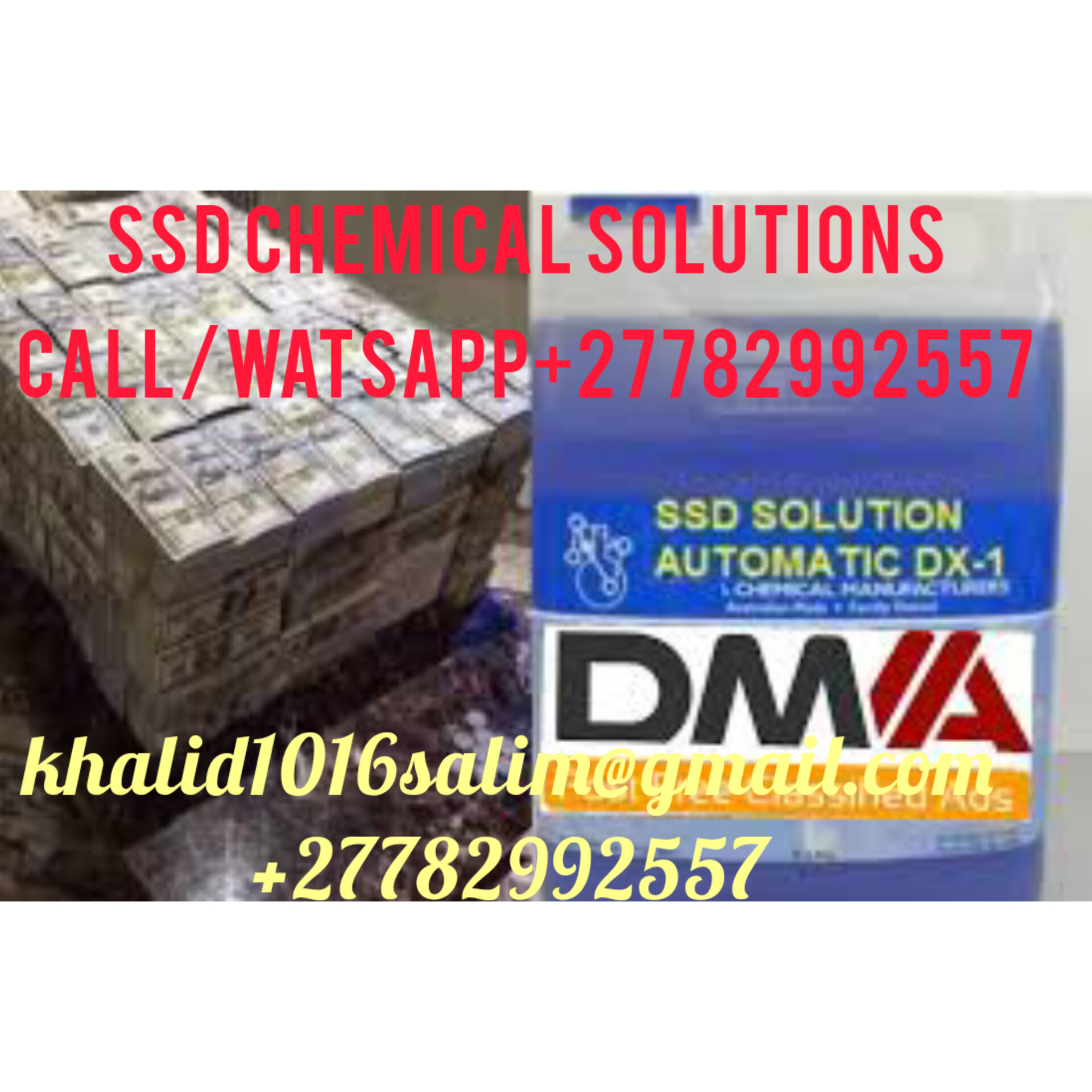 Foto de +27782992557What you should know about SSD Chemical solution +27782992557 SSD Automatic Machine for sale in Johannesburg S. Africa