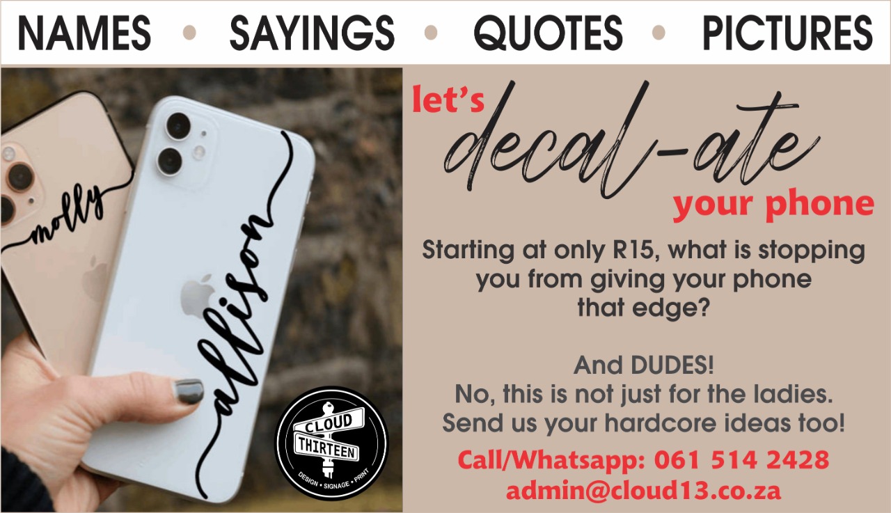 Cloud Thirteen Design, Signage, Print Port Elizabeth