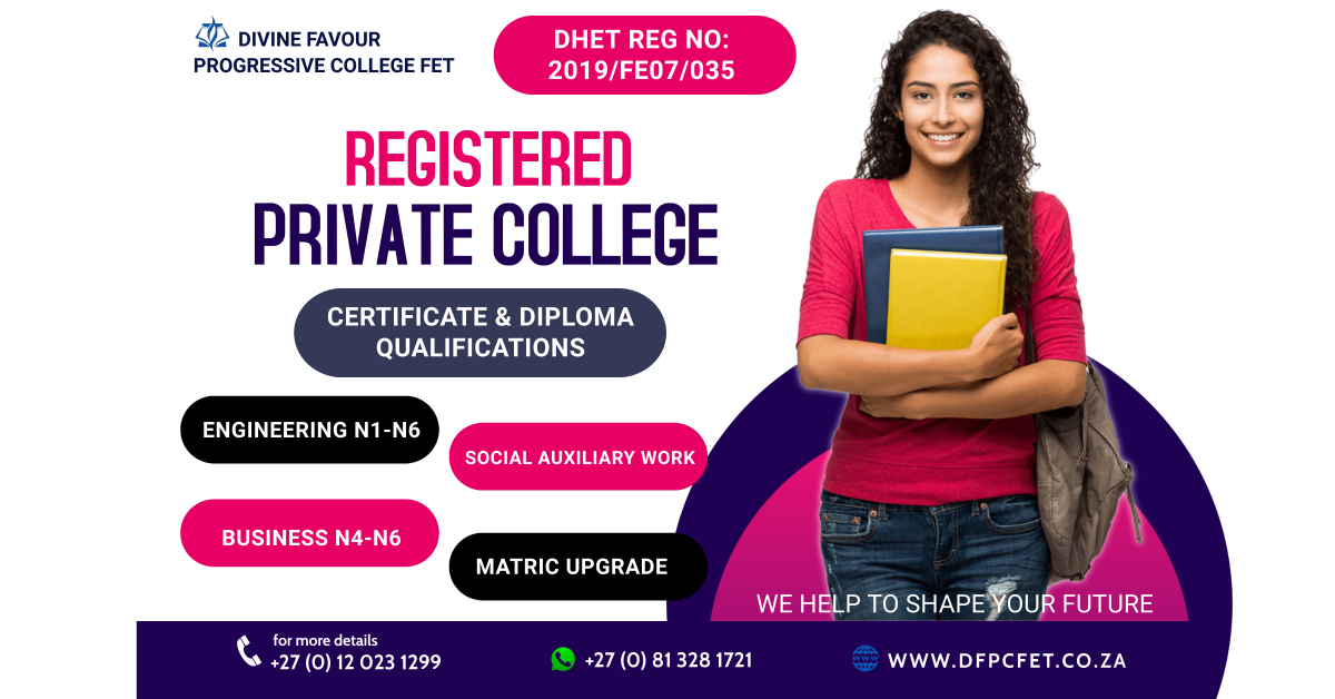 Divine Favour Progressive College FET Pretoria