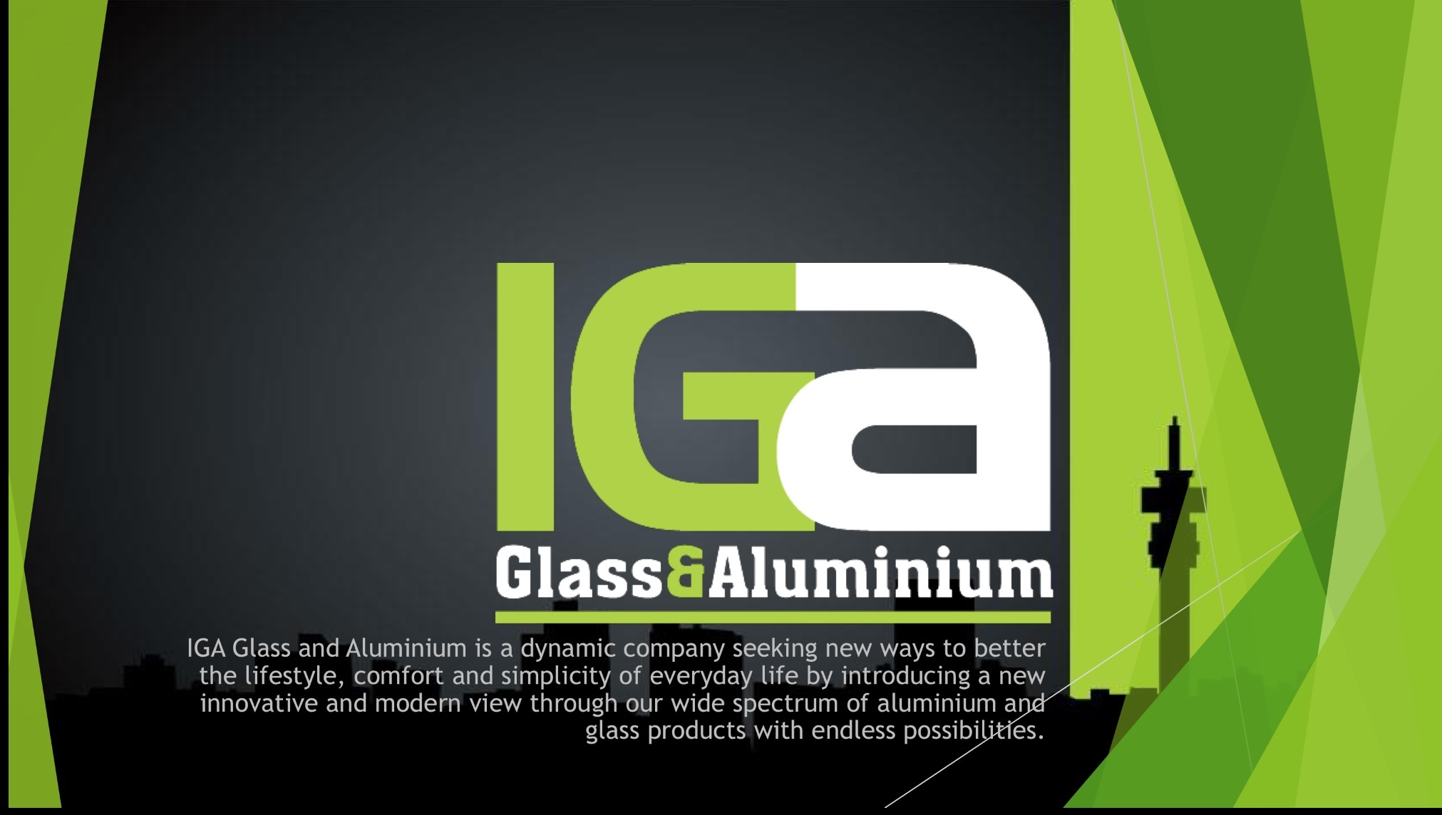 IGA Glass&Aluminium Johannesburg