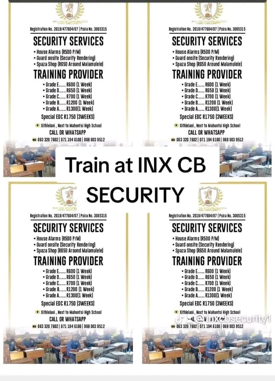 INX CB SECURITY - Malamulele
