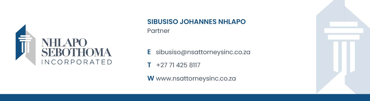 Nhlapo Sebothoma Inc. Attorneys & Notaries Pretoria